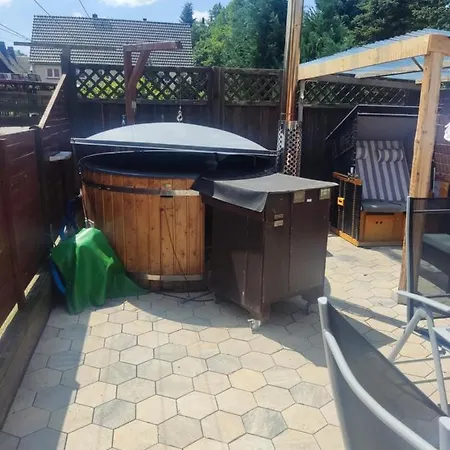 Ferienwohnung Am Hofladen Hellendorf - Saechsische Schweiz Bad Gottleuba Exterior foto