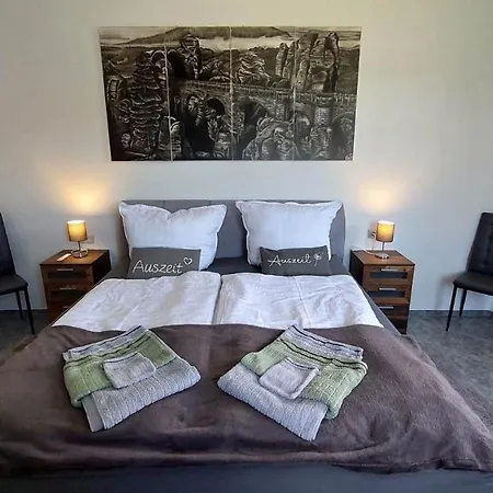 Ferienwohnung Am Hofladen Hellendorf - Saechsische Schweiz Bad Gottleuba Exterior foto